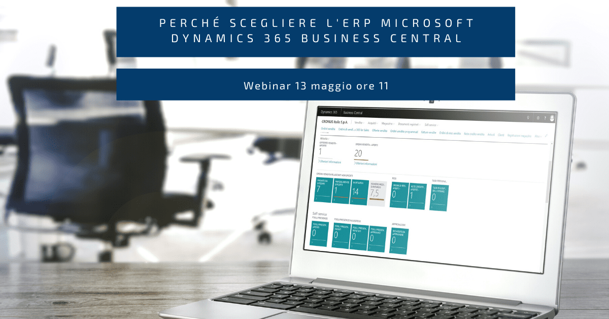 Perché scegliere l'ERP Dynamics 365 Business Central - Innovio