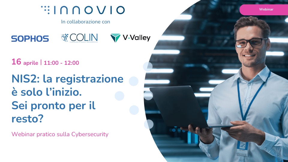 Webinar “NIS2: la registrazione è solo l’inizio. Sei pronto per il resto?”